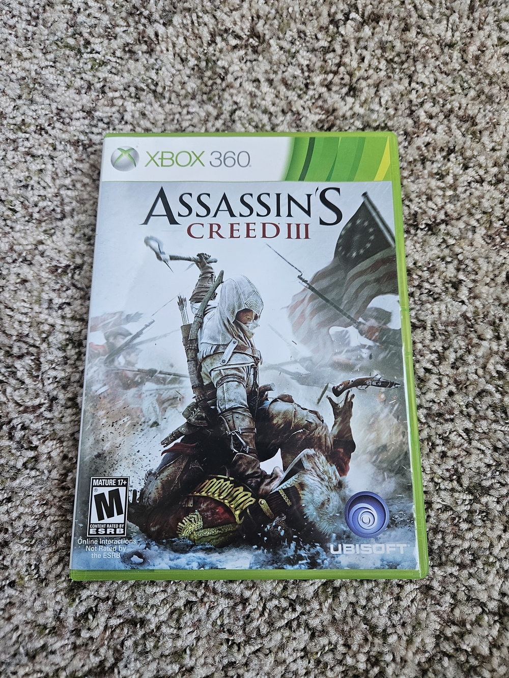 Assassin's Creed III - White Cover
